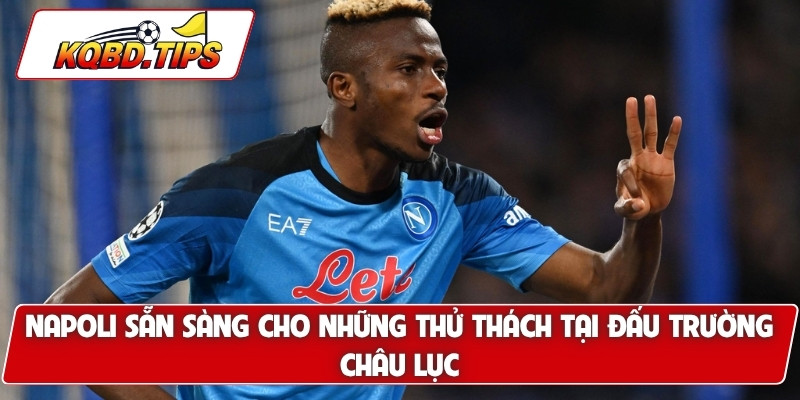 Napoli sẵn sàng cho những thử thách tại đấu trường châu lục với nhiều chiến thắng áp đảo